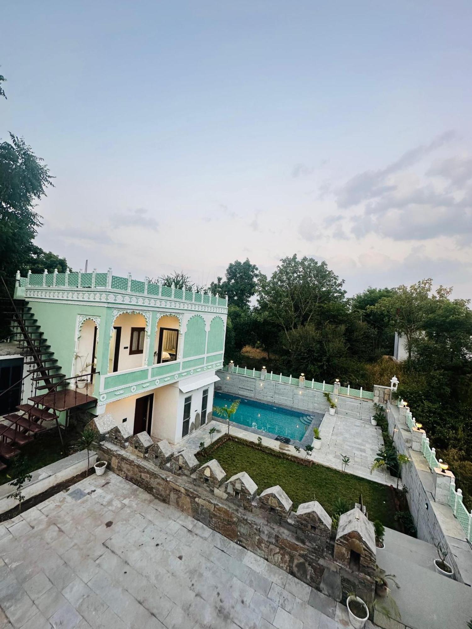 Rajasthan Haveli Villa Udaipur Ngoại thất bức ảnh