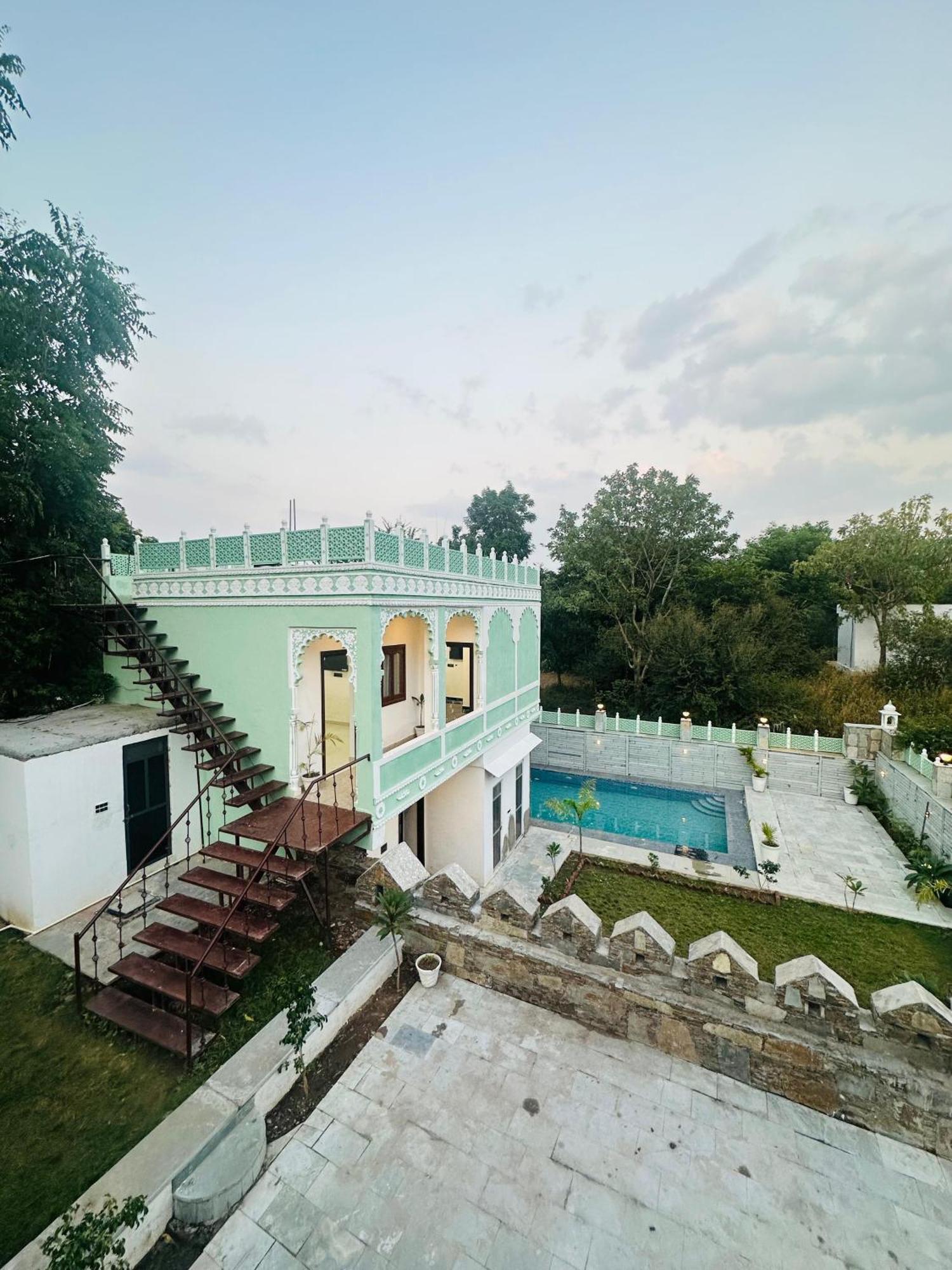 Rajasthan Haveli Villa Udaipur Ngoại thất bức ảnh