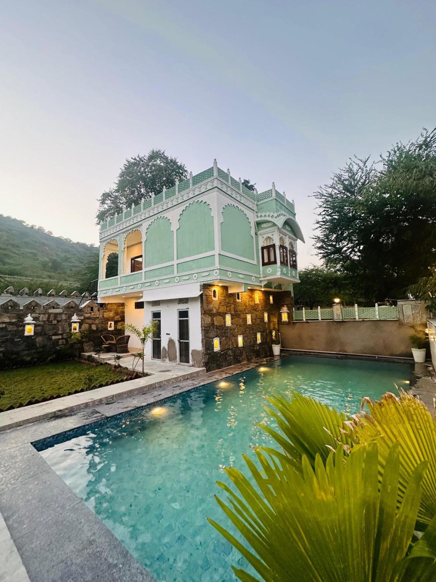 Rajasthan Haveli Villa Udaipur Ngoại thất bức ảnh
